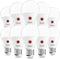 Sunco Lighting 10 Pack Dusk to Dawn Light Bulbs, Outdoor Sensor A19 LED Light Bulb, 800lm, 4000K Cool White