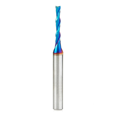 Amana Tool - 46125-K Solid Carbide Spektra Extreme Tool Life Coated Spiral Plunge, 1/8 Dia