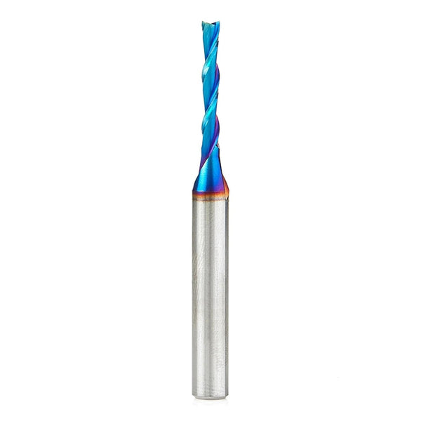 Amana Tool - 46125-K Solid Carbide Spektra Extreme Tool Life Coated Spiral Plunge, 1/8 Dia