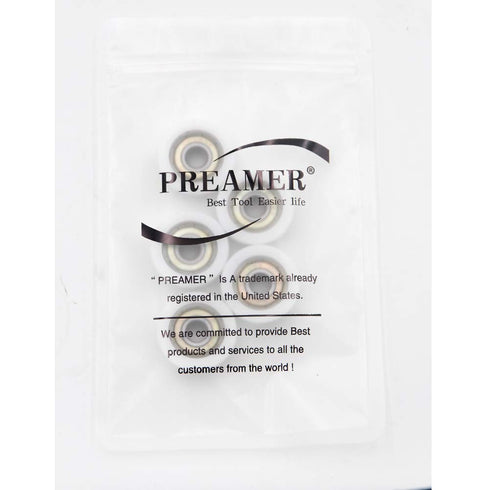 5PCS Nylon Round Plastic Pulley U Groove Track Roller Bearing Pulleys, 8x30x10mm
