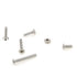 Hilitchi 210-Piece Metric M2 Hex Socket Flat Head Bolts Screw Nut Assortment Kit - 304 Stainless Steel