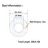 Hooshing Silicone Tubing 6mm ID x 8mm OD 20 Ft Food Grade Flexible Pure Silicone Rubber Plastic Tubing Hose High Temp for Water Pipe Home Brewing Winemaking Pump Transfer