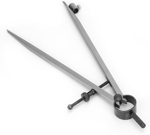 Adjustable Wing Divider Craft Tool, 200mm Line Location Scriber Drawing Compasses for Industrial Woodworking Household
