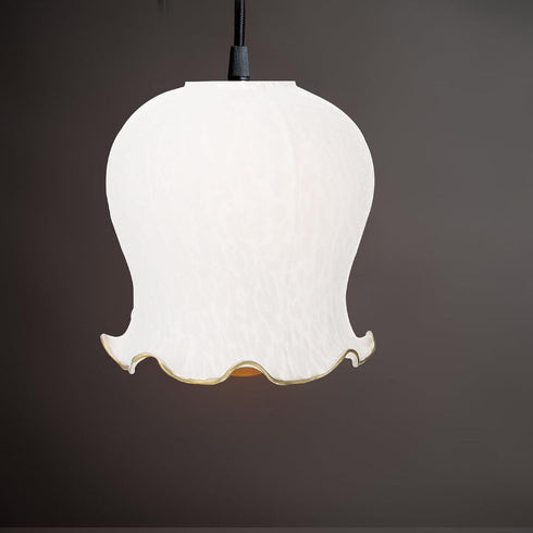 5.11X5.00X5.00 Inch MAGICLULU Glass Lamp Shade Replacement for Pendant Light Fixture Frosted Glass Lampshade Accessory