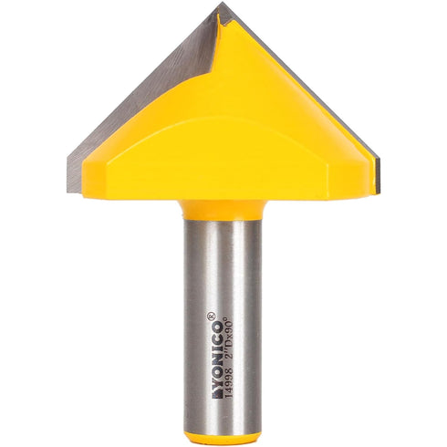 YONICO V Groove Router Bit 1-Inch Height x 90 Degree 1/2-Inch Shank