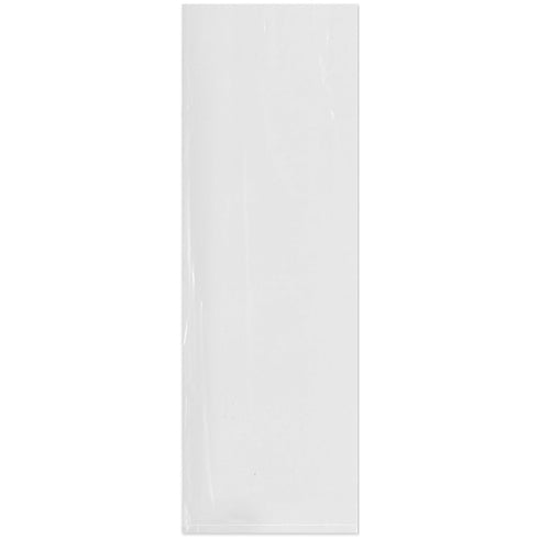 Plymor 6" x 18" (Pack of 100), 2 Mil Flat Open Clear