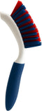 Grout Solutions Grout Brush with Stiff Bristles Heavy-Duty Scrub Brush for Tile, Bathroom, Shower,