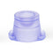 Globe Scientific 118115L Polyethylene Universal Snap Cap for 12mm, 13mm, 16mm Test Tubes, Lavender, Pack of 1000