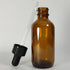 24Pack 2oz (60ml) Glass Dropper Bottle. Essential Oil Bottle With Glass Eye Droppers. For Lab Bottles, Alcohol Bottles And Sterilize Water Bottles (Amber) by PIPIBA