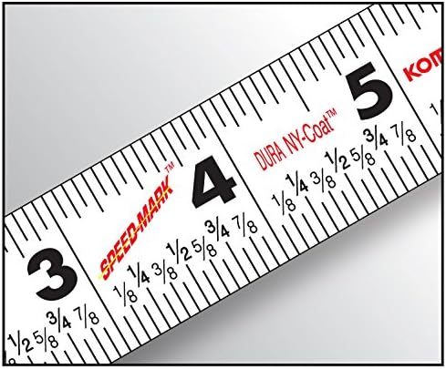 Komelon SL29116 Self Lock Speed Mark, 16-Foot Power Tape