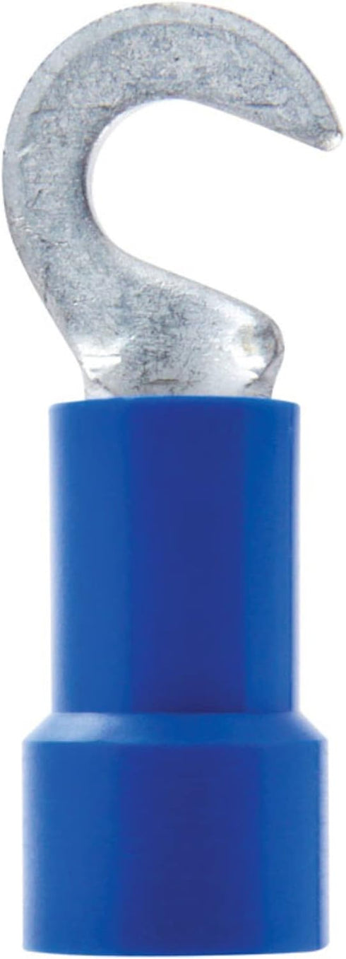 Terminal, Hook, 16-14 Gauge, Vinyl, #6 Stud: Secure Solution for Efficient Wiring