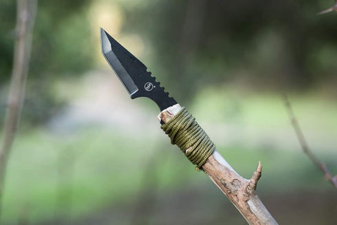 SE Outdoor Tanto Knife, KHK6320 with Firestarter