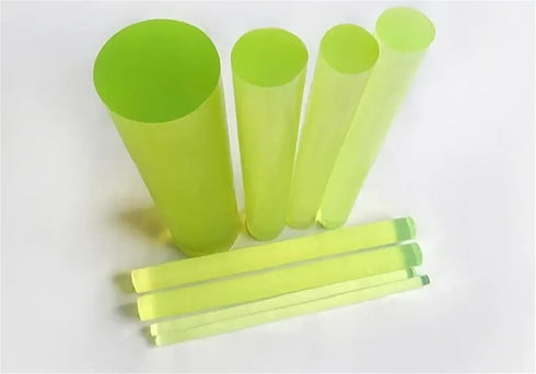 Generic 1Pcs/3Pcs L500mm Polyurethane Bar Hardness PU Round Rod Beef Tendon Bar Rod(Diameter