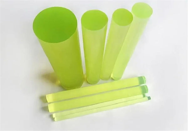 Generic 1Pcs/3Pcs L500mm Polyurethane Bar Hardness PU Round Rod Beef Tendon Bar Rod(Diameter