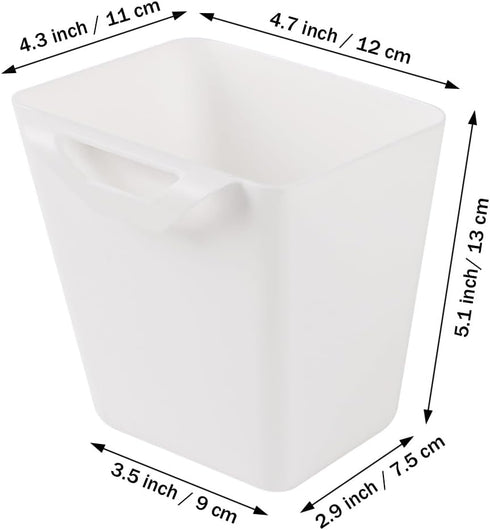 Tonxus 8 Pack Hanging Cup Holders, Multipurpose Rolling Cart Accessories Utility Cart Accessories For Art & Craft