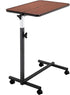 Tilting Bedside Table with Wheels & Brake - Adjustable for Hospital and