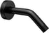 YASFEL Black Shower Arm 6" Extension Arm Pipe with Flange and Teflon Tape for Shower Head & Handheld Shower Head (SUS