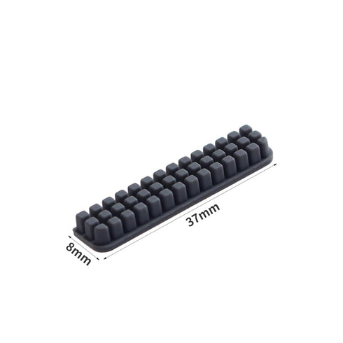 TOPNI 6-Pack A1 Nozzle A1 BambuLab Cleaning Tool - Textured Silicone Block Design for Hotend Maintenance, Non-Bristle