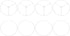 PATIKIL 7.9 Inch Lamp Shade Ring, 4 Set Metal Lamp Shade Frame