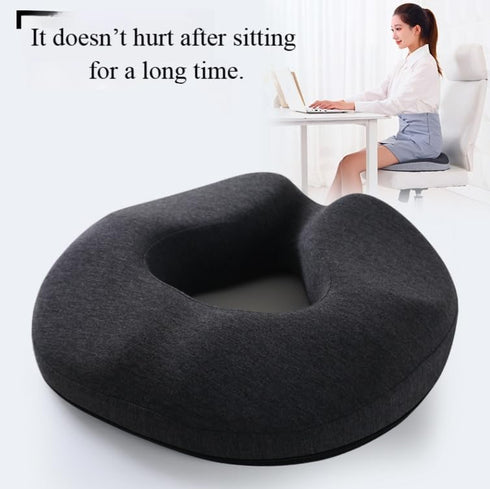Generic Tailbone 16.5"x15"x3.5" 19 (Pink-1) Orthopedic Donut Seat Cushion Round Hollow Design for Office Chair Car