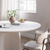 Arthome White Contact Paper, 17"x120" Peel and Stick Matte Wallpaper for Countertop, Cabinet, and Furniture Renovation
