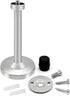 Door Stopper - Long 304 Stainless Steel Sound Dampening Door Stop Bumper Wall Protector, 5 inch Silver