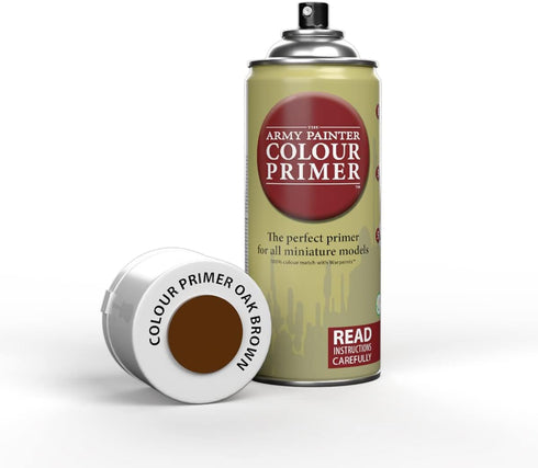 The Army Painter Color Primer Spray Paint, Acrylic Spray Undercoat for Miniature Painting, Spray Primer for Plastic