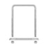 304 Stainless Steel Square U-Bolts, 5.91"(150mm) Inner Width, 7.87"(200mm) Length with Nuts for Trailer Accessories.