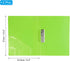 PATIKIL 9.3x12.2" Punchless Binder Clamp, 2 Pcs Plastic Single Strong Clip Clamp Binder Without Rings Sheet File Folder Protector for A4 Size Paper Office, Green by PATIKIL