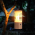 pazmia 1500mAh Dimming Portable Wooden Night Light Mini Stepless Warm White Light USB Rechargeable for Bedroom Baby