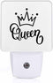 Jahiona LED Night Light Lamp with Smart Sensor Dusk to Dawn Sensor,Funny Queen
