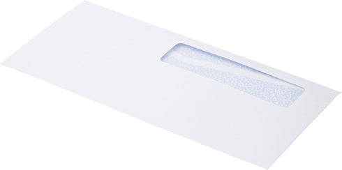 LUXPaper #10 Business Bottom Flap Window Envelopes, 4 1/8" x 9 1/2", 500 Qty