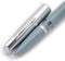 czxwyst 601 Steel Cap Vacumatic Fountain Pen with Ink Window (Lake Blue)
