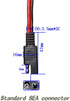 BERLAT 14AWG 1 2 12inch/30cm SAE DC Power Automotive Connector Cable Y Splitter to SAE Extension Cable, Fit