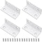 MINGFANITY L Brackets, 4PCS Corner Brace Angle Bracket, Superior Stainless Steel Bracket,2.4'' x