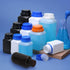 Othmro 10pcs 40ml/1.4oz Plastic Lab Chemical Reagent Bottles, 16mmx60mm(IDxH) Square Wide Mouth Liquid/Solid Sample