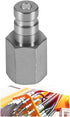 TEXVOKIE PD342 Test Port and Diagnostic Equipment Quick Nipple with Female Pipe Thread,