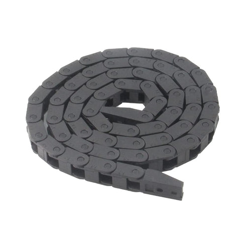 1 Meter Drag Chain Cable Carrier, 7x7mm Closed Type for 3D Printer and CNC Machines with Screwdriver Tool