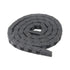 1 Meter Drag Chain Cable Carrier, 7x7mm Closed Type for 3D Printer and CNC Machines with Screwdriver Tool