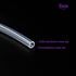 DMiotech 5/32" ID 1/4" OD 3.3 Feet Clear Silicone Tube for Water Air Pump
