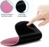 Office Mousepad with Gel Wrist Support, Ergonomic Gaming Desktop Memory Foam Mouse Pad, Pink