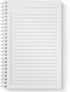 Motivational Softcover Spiral Notebook/Journal, 5.5" x 8.5", 120 Checklist Pages, Durable Gloss Cover, White Wire-o,