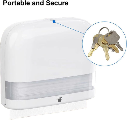 AYWFEY 6 1100, 2055, 74, 770301, E114 Pcs Universal Paper Towel Dispenser Key, Replacement Key Compatible with Tork SCA