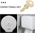 5Pcs 2055 Towel Dispenser Keys Replacement for Bathroom Napkin Paper Towel Holder Lock Metal Security Accessories
