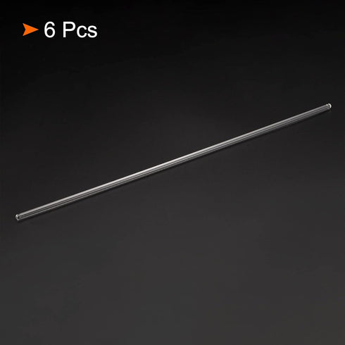 MECCANIXITY 3.3 Borosilicate Glass Stick, 11.81" Length Stir Rod Mixing Tools for Lab Kitchen Science, 6Pcs