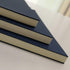 B5 Spiral Notebook/Spiral Journal, Unruled, 100gsm Thick Blank Paper, Hard Kraft Cover, 65 Sheets, 10.5" x 7.2", 3-Pack