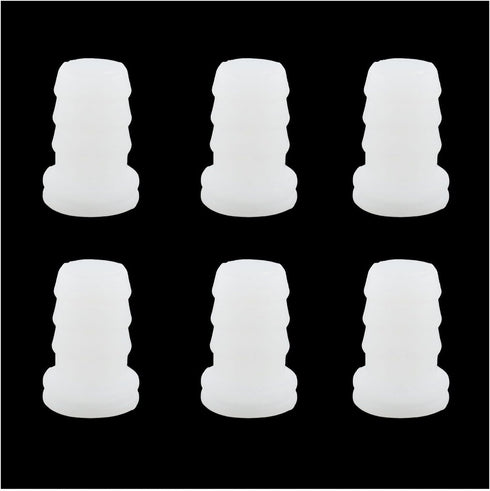 10pcs 1/2 Inch Pex Barb Plug End Cap Pipe Crimp Fitting, White