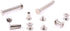Hilitchi 240-Pcs(120 Pair) M5 Phillips Chicago Binding Screws Assortment Kit for Scrapbook Photo Albums