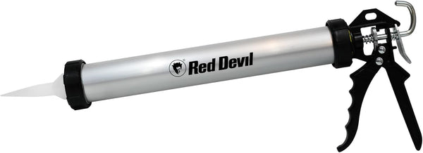 Red Devil Pro Aluminum Sausage Caulk Gun - 20 oz, 360 Revolving