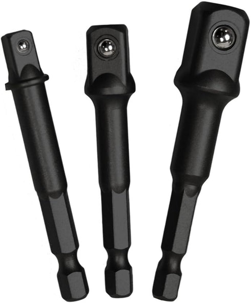 Century Drill & Tool 68584 Impact Pro Square-Drive Socket Adapter Set, 3-Piece